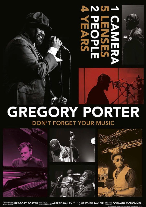 GREGORY PORTER FILM - 2PM SATURDAY 30TH SEPT